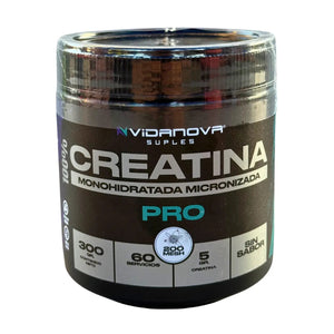 Creatina PRO Monohidratada Micronizada 300g - Vidanova