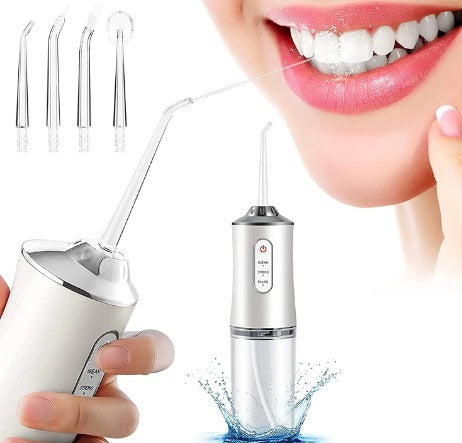 Irrigador Dental Eléctrico Portátil - Limpieza Profunda y Cuidado Bucal Completo