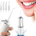 Irrigador Dental Eléctrico Portátil - Limpieza Profunda y Cuidado Bucal Completo