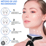 Masajeador Lifting Facial y de Cuello 3 en 1: ¡Dile Adiós a la Papada y Reafirma tu Contorno Facial!