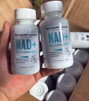 NAD+ Resveratrol 60 capsulas 500MG