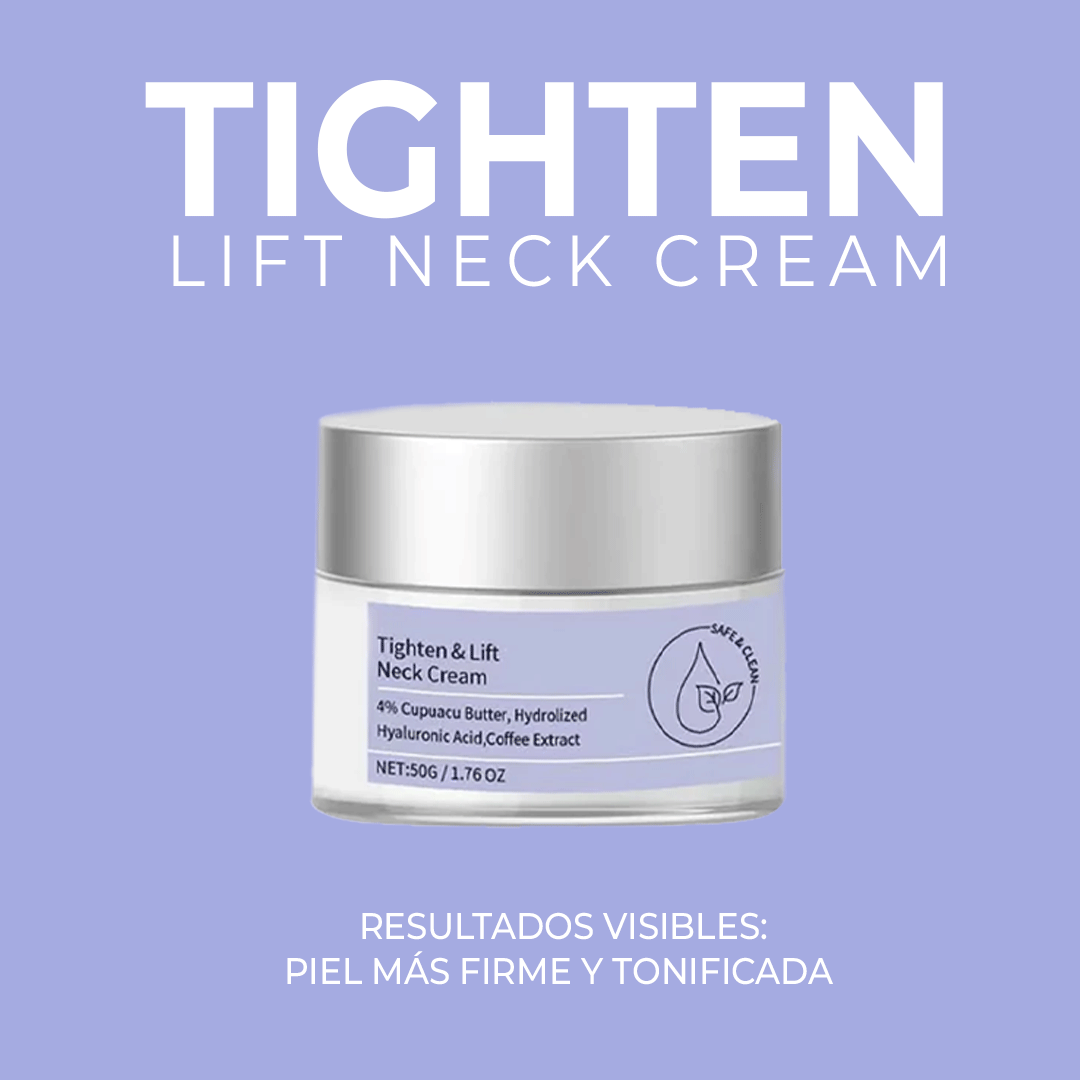 Crema Reafirmante Antienvejecimiento para Cuello y Escote - ¡Reafirma, Levanta y Rejuvenece tu Piel!