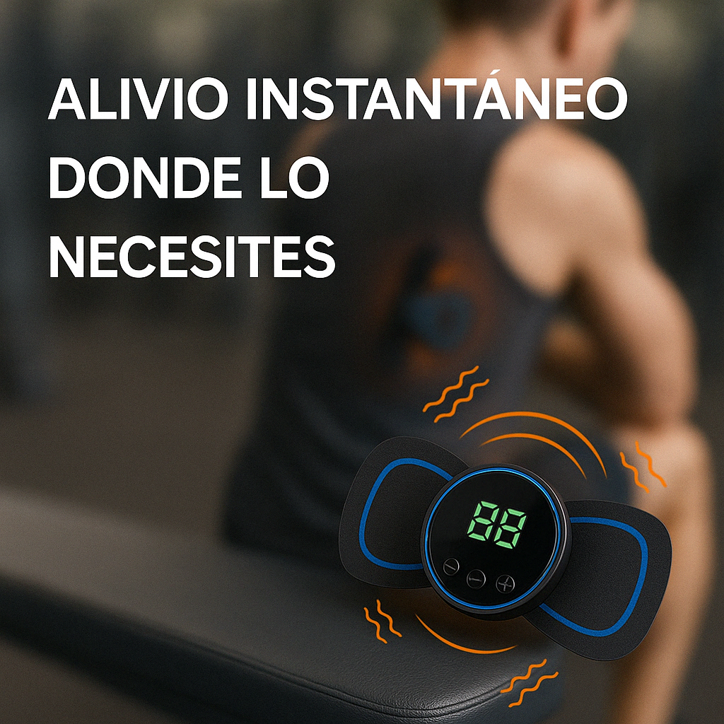 Mini Masajeador Eléctrico Portátil - Alivio Muscular y Relajación en Cualquier Lugar