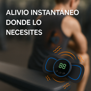 Mini Masajeador Eléctrico Portátil - Alivio Muscular y Relajación en Cualquier Lugar