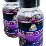 Resveratrol Concentrado 1500mg - 90 Cápsulas Full Energic