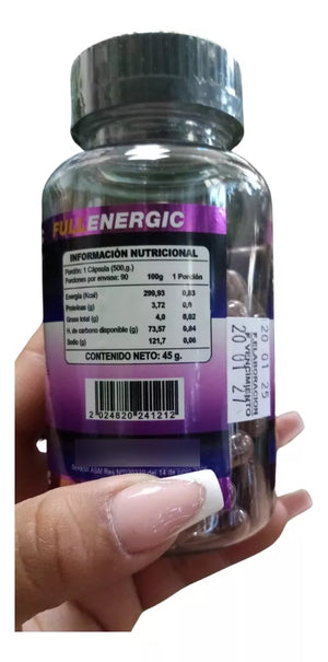 Resveratrol Concentrado 1500mg - 90 Cápsulas Full Energic