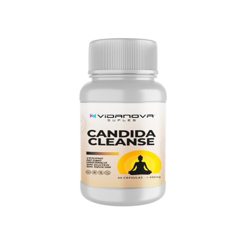 Candida Cleanse - 60 Cápsulas - ¡Equilibrio Intestinal y Digestivo Natural!