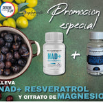 ¡PROMOCION ESPECIAL!: NAD+ Resveratrol y citrato de magnesio