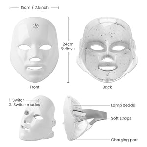 LED de Rejuvenecimiento Facial - ¡Luz para una Piel Joven y Radiante!
