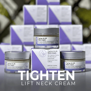 Crema Reafirmante Antienvejecimiento para Cuello y Escote - ¡Reafirma, Levanta y Rejuvenece tu Piel!