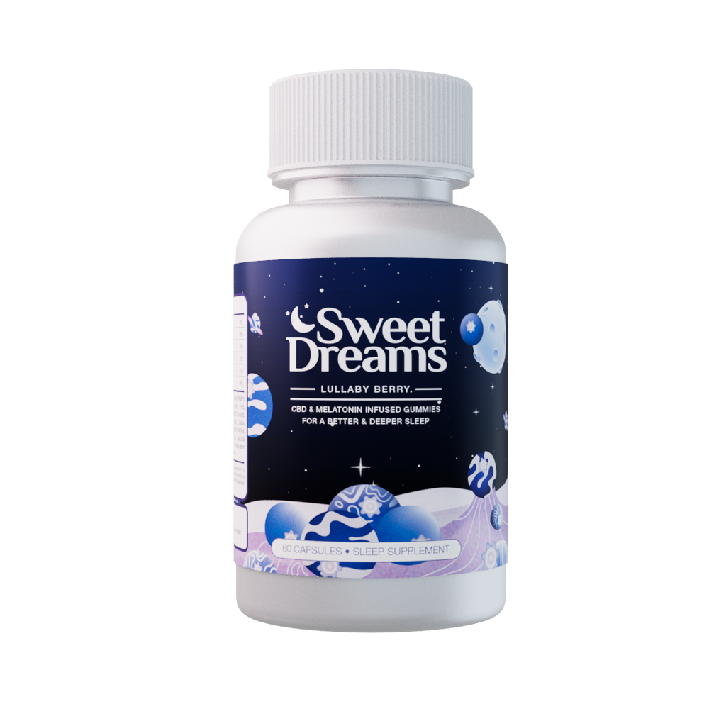 Sweet Dreams Cápsulas - ¡Sueño Profundo y Reparador con Melatonina y Magnesio!