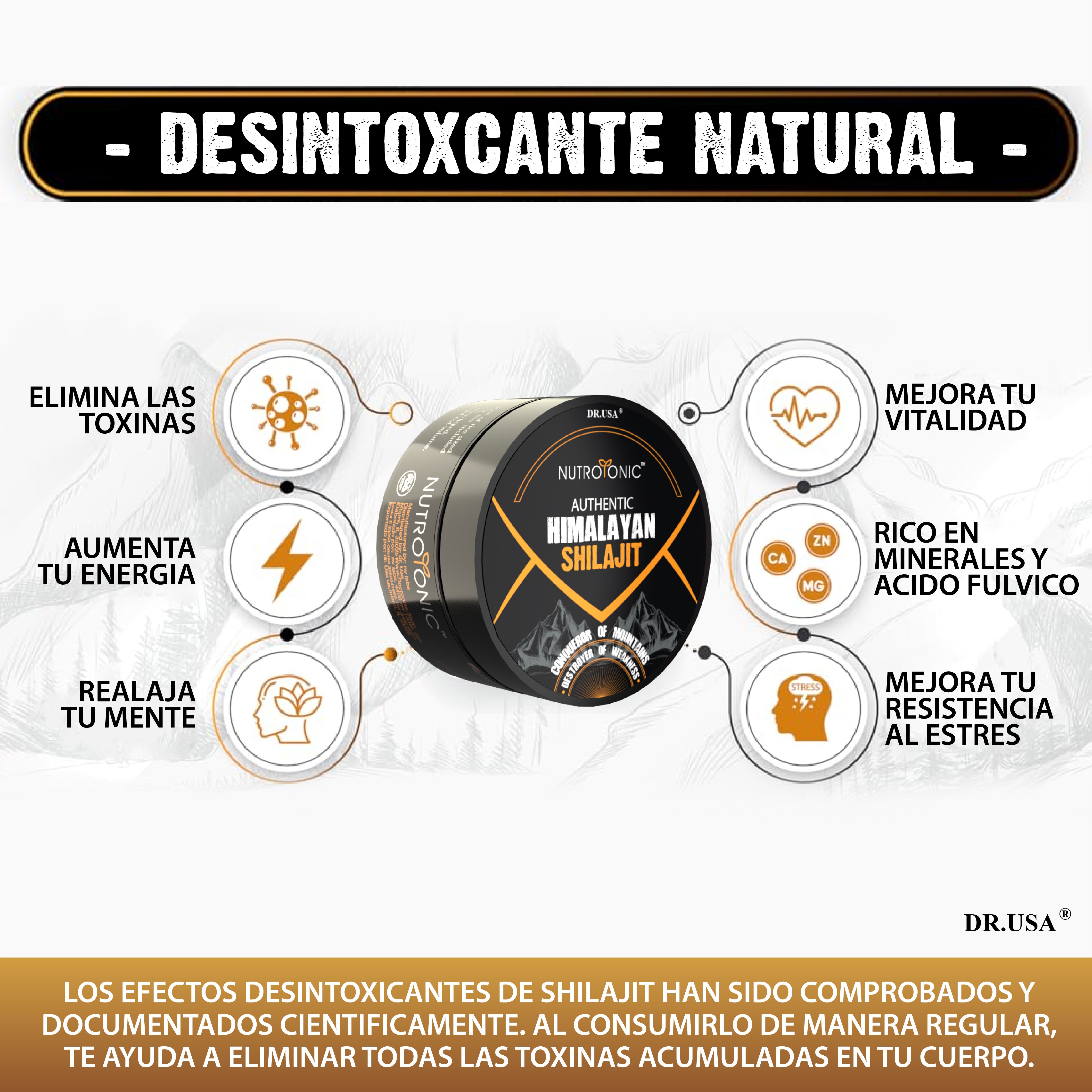 Shilajit Original Himalaya - Resina Pura para Energía, Vitalidad y Bienestar Integral